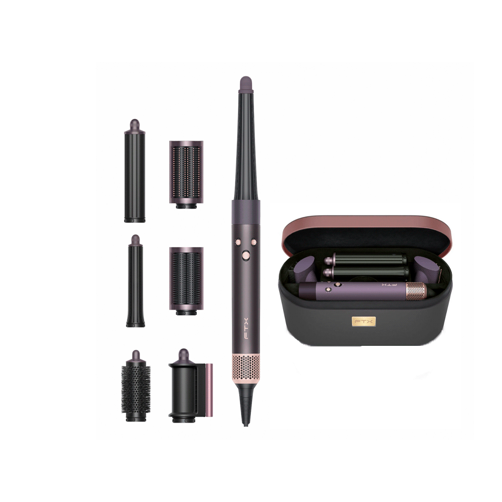 SECADOR MOLDEADOR DE PELO FTX MULTISTYLER 6EN1 1600W 220V LILA HS2-601