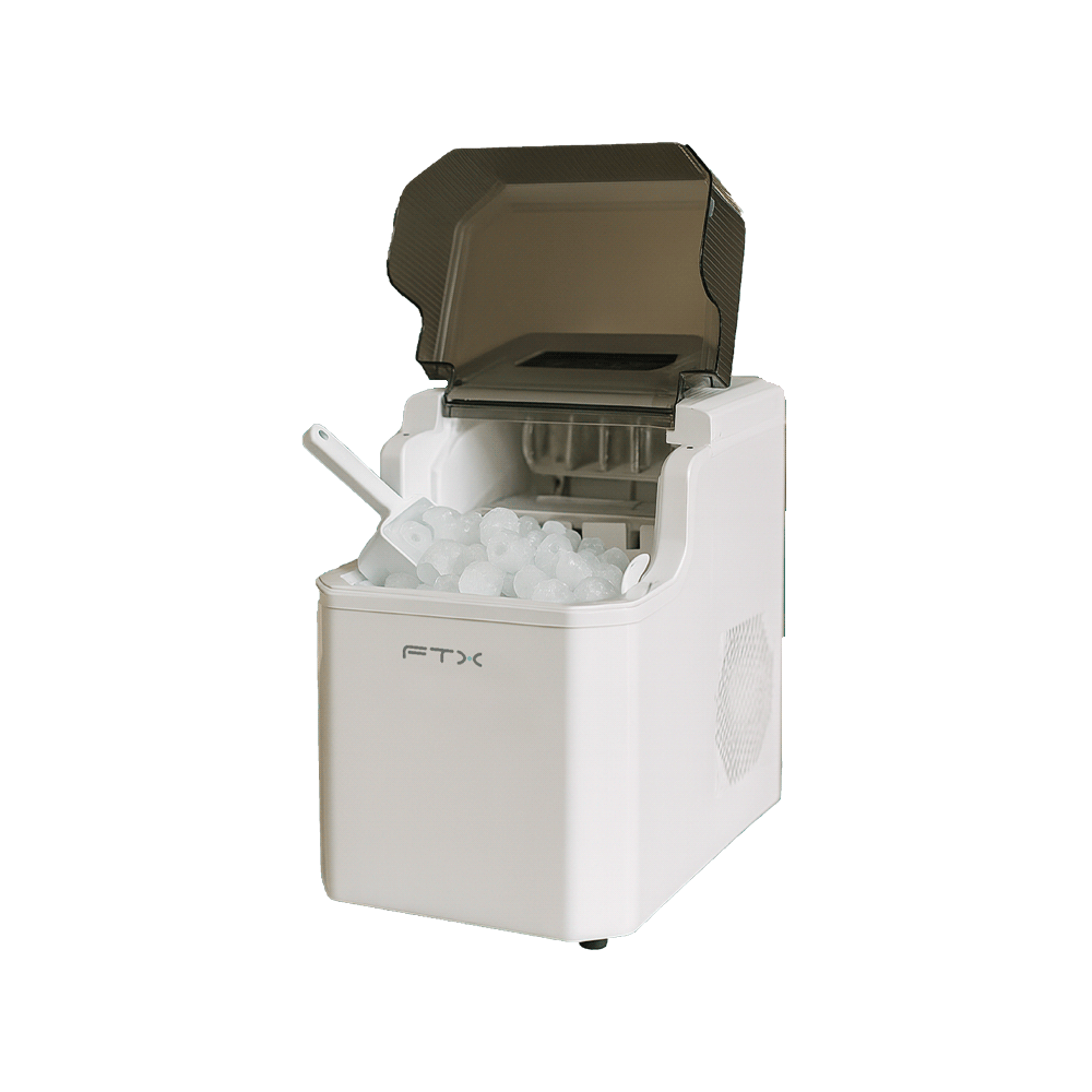 FABRICADORA DE HIELO FTX 100W 220V 1.5L/15KG BLANCO IM-06