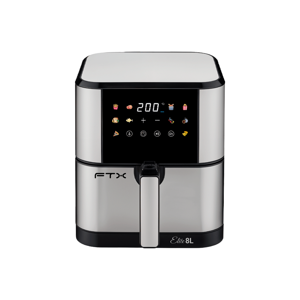 FREIDORA DE AIRE FTX AF2-08V1 ELITE 8L 1800W 220V NEG/ACERO INOX DIGITAL