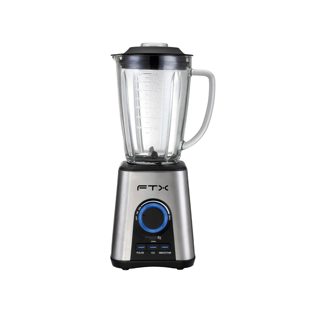 LICUADORA FTX B2-180 1.8L 1200W 220V JARRA VIDRIO ACERO INOXIDABLE