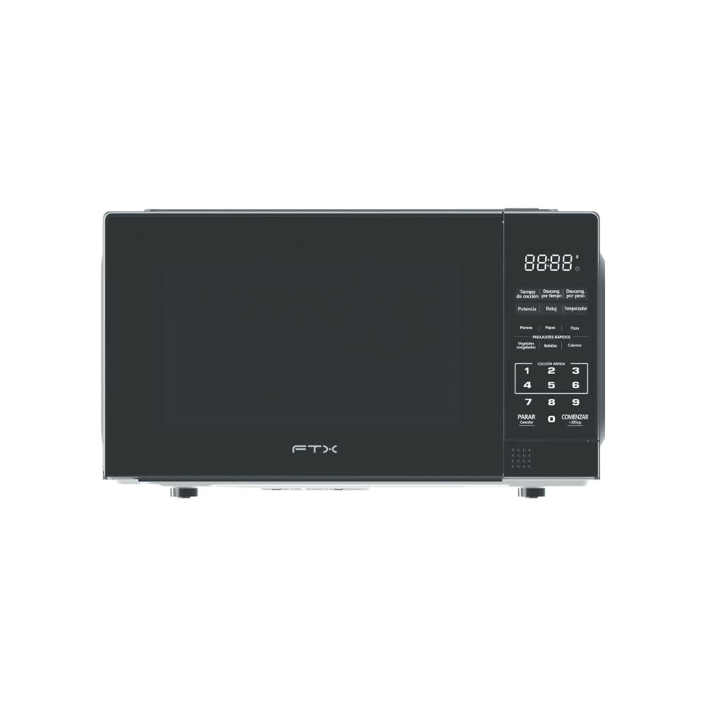 MICROONDAS FTX 20L 1150W 220V DIGITAL C/LUZ INTERNA NEGRO MW2-201