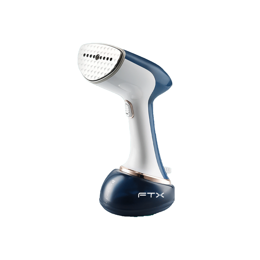 PLANCHA DE VAPOR PORTATIL FTX 1500W 220V/360ML BLANCO/ AZUL EI-02