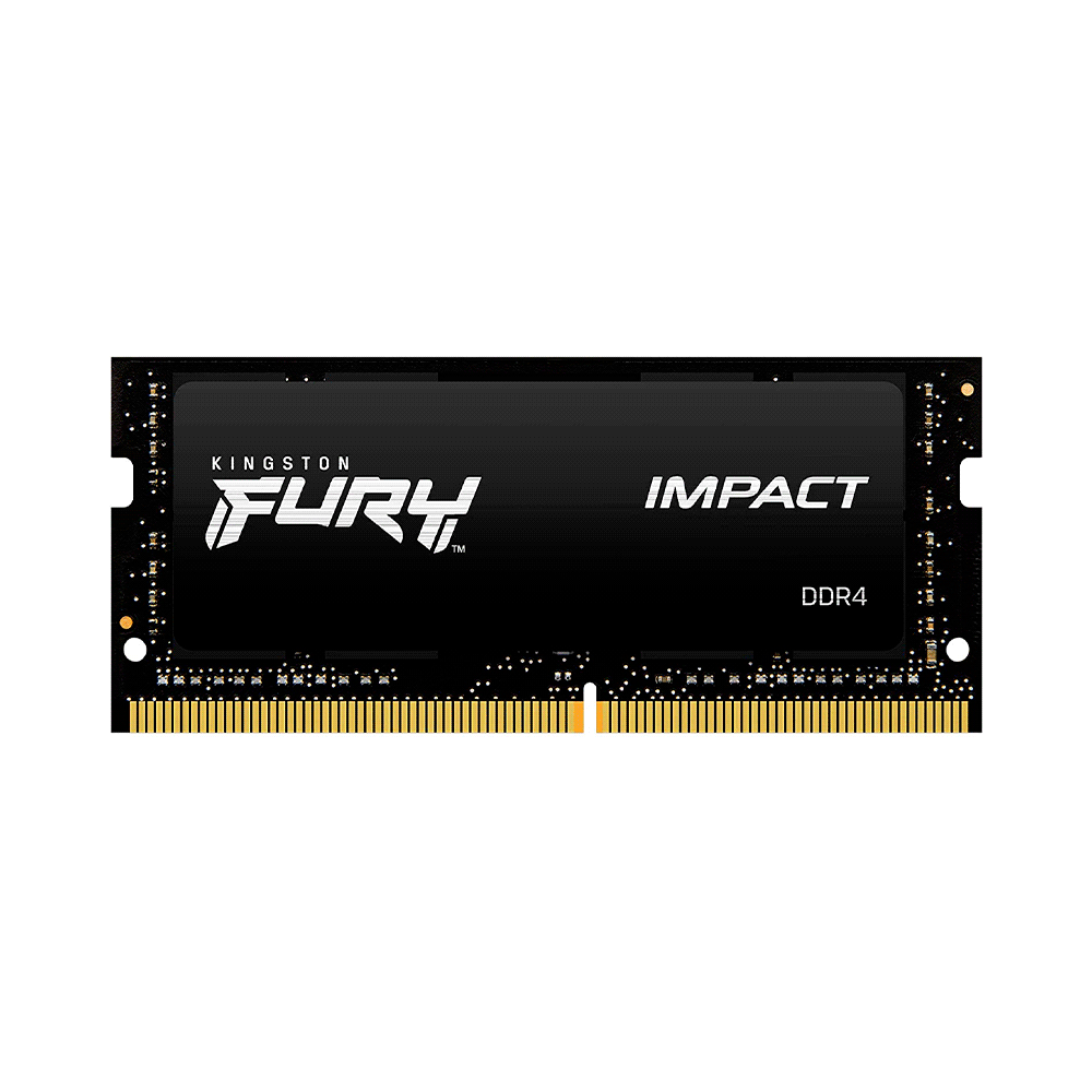 MEMORIA RAM P/NB DDR4 16GB 3200 KINGSTON FURY IMPACT KF432S20IB/16