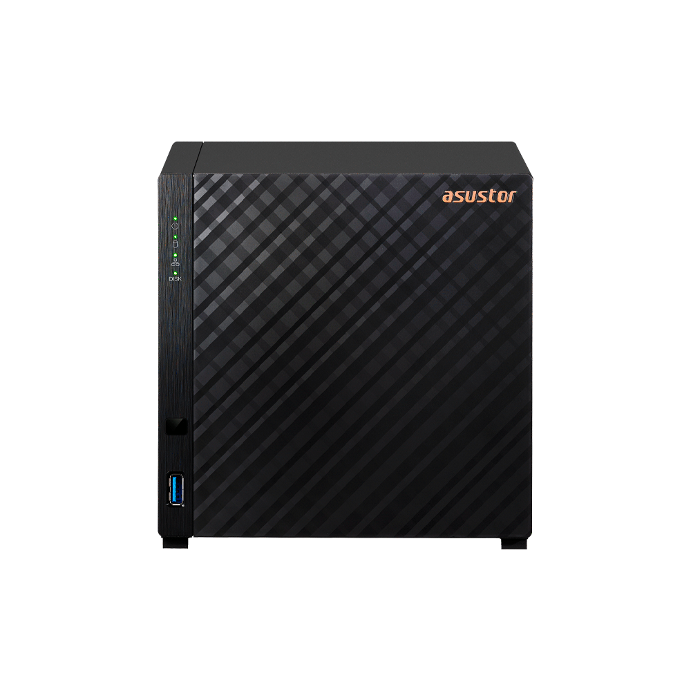 ALMACENAMIENTO NAS ASUSTOR AS1204T QC 1.7/4BAY/1G/2.5GBLAN/3 USB3.2