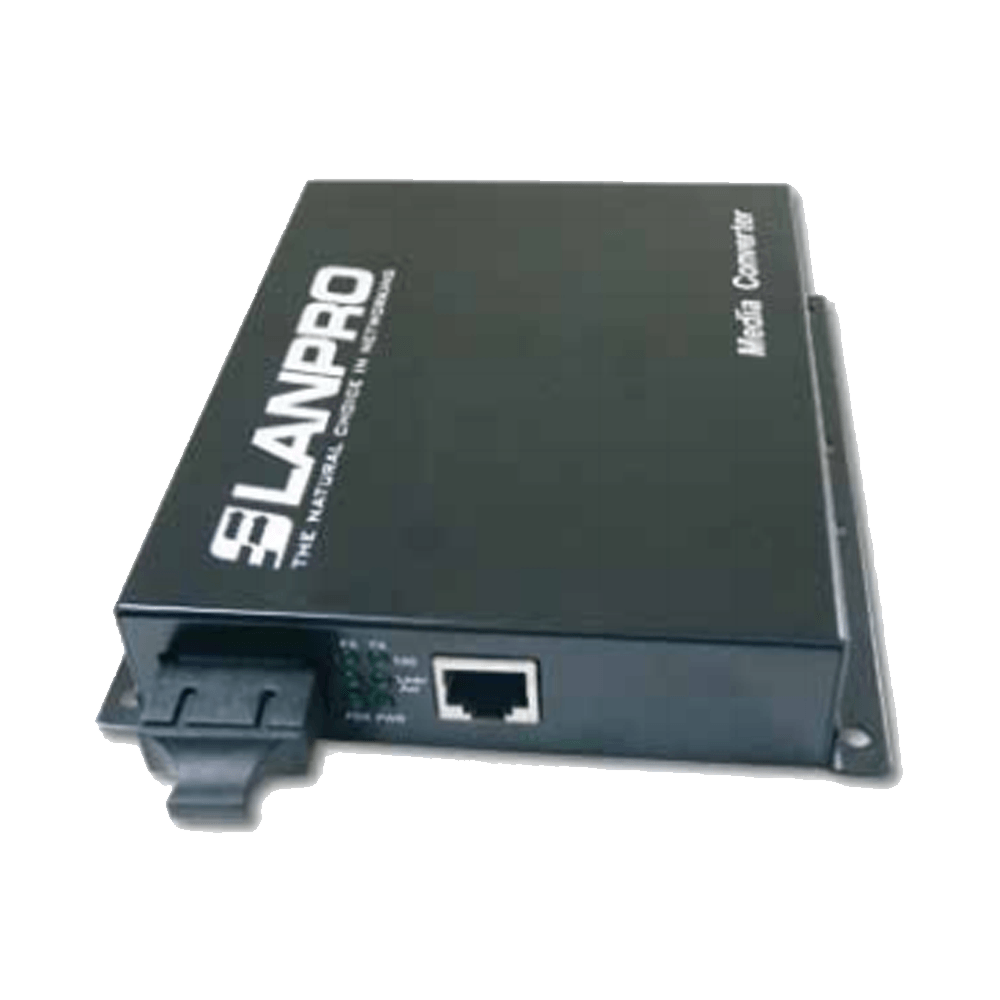 CONVERTIDOR DE FIBRA OPTICA WDM LANPRO MM SC X 2.00 KMS LP-ICF2100D-2