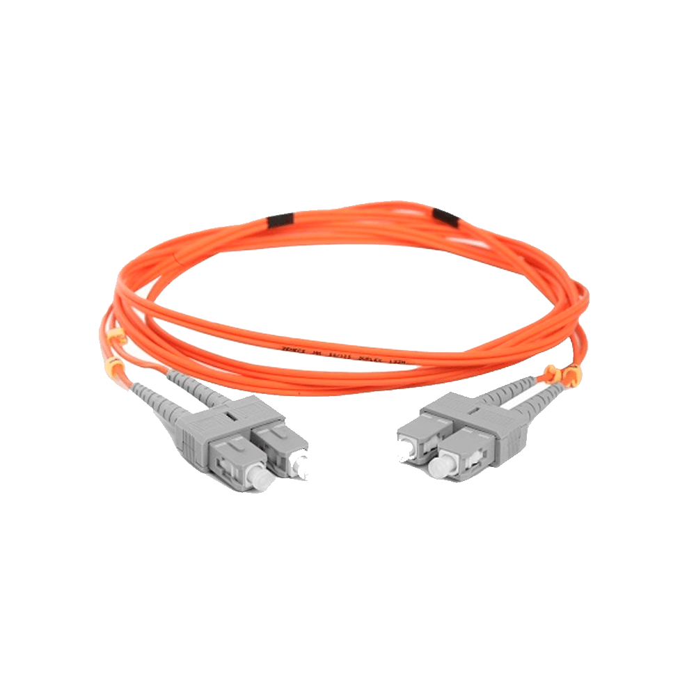 PATCH CORD FIBRA O. DUPLEX SC-SC OM3 2MT AMP