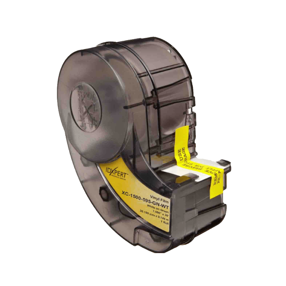CONSUMIBLE BRADY CART.ID XPERT-(142329) VIN.IND.OUT-VERDE-38,10 MM X 9,00 METROS