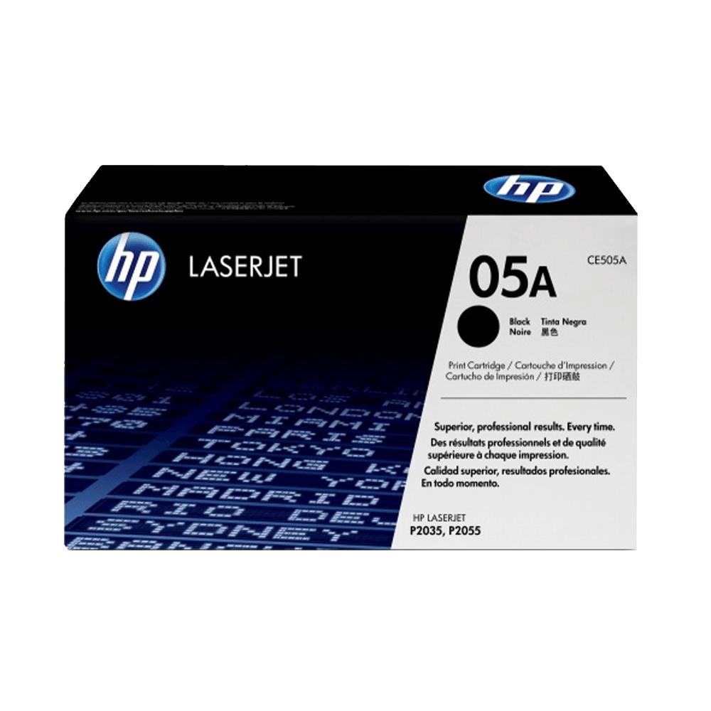 TONER HP 05A NEGRO CE505A P2035/P2055