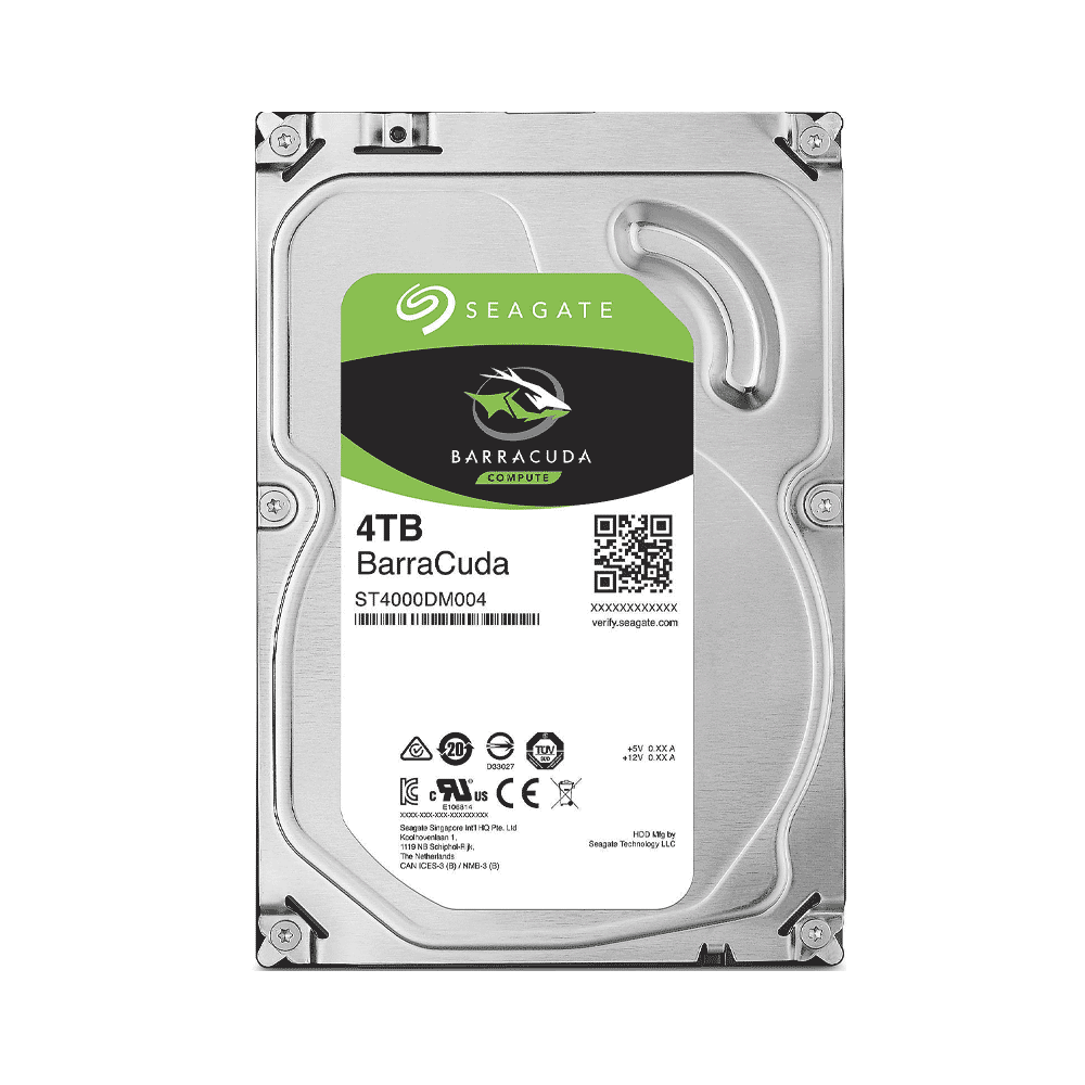 DISCO DURO SATA3 4TB SEAGATE 5400 256MB BARRACUDA ST4000DM004 (GARANTIA BR)