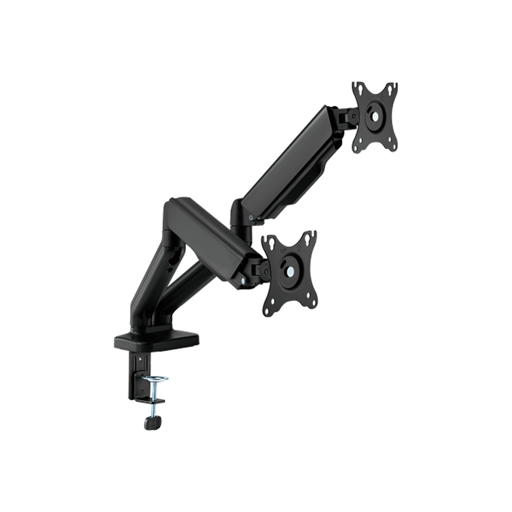 SOPORTE PARA 2 MONITORES FTX FTX46-C024E 17" A 32" 9KG/ART/INC/GIR/ROT180°/NEGRO