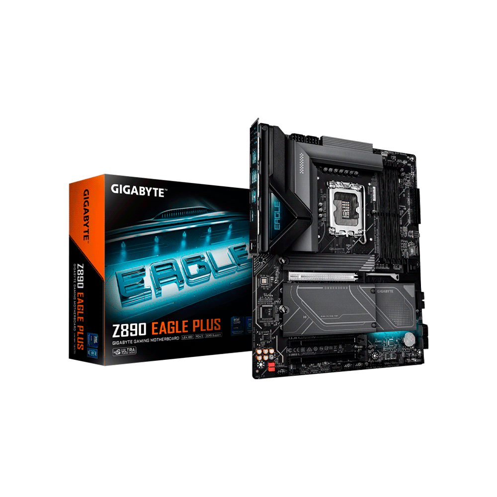 PLACA MADRE GIGABYTE 1851 Z890 EAGLE PLUS DDR5 S/R/DP/4M2/USB4/ATX