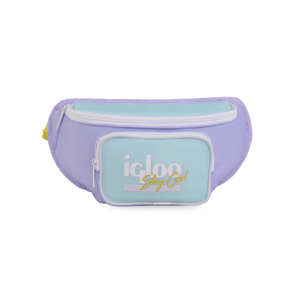 CONSERV BOLSA IGLOO  3LAT FANNY PACK RETRO LILA 1P 63078