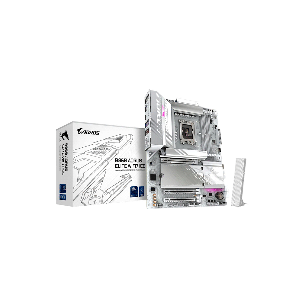 MB 1851 B860 AORUS ELITE WIFI7 ICE DDR5 GIGABYTE S/R/HDMI/DP/3M2/USB4