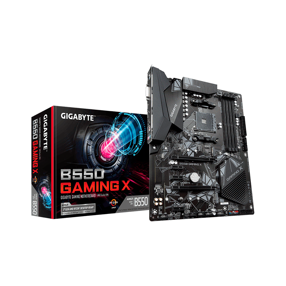 MB AM4 B550 GAMING X V2 GIGABYTE S/R/HDMI/DVI/2M2/DDR4/USB3.2/ATX