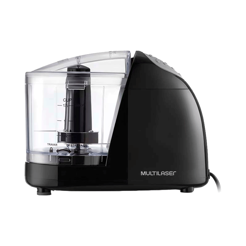 MINI PROCESADOR 100W 220V LAMINA INOX NEGRO CE077EUR MULTILASER