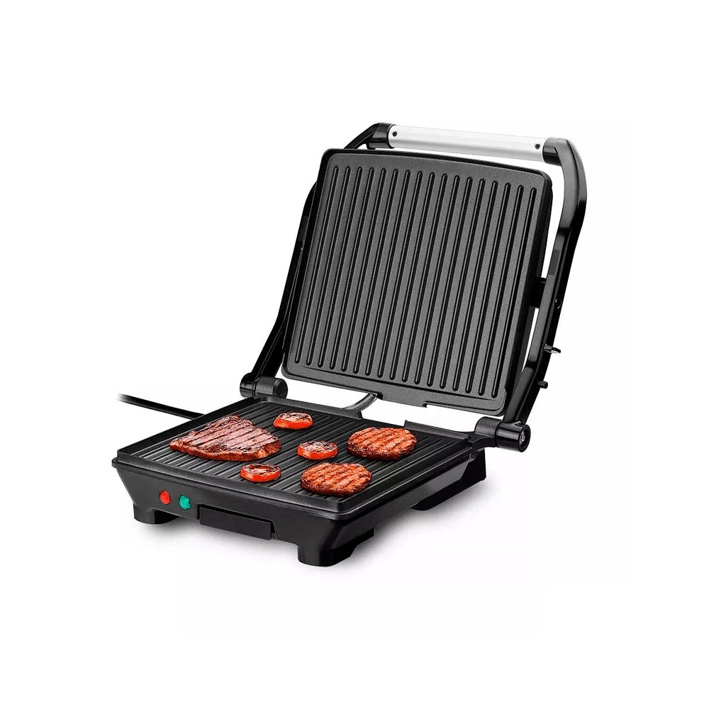 PARRILLA ELECTRICA 1500W 110V 180§ GRILL PANINI CE123USA MULTILASER