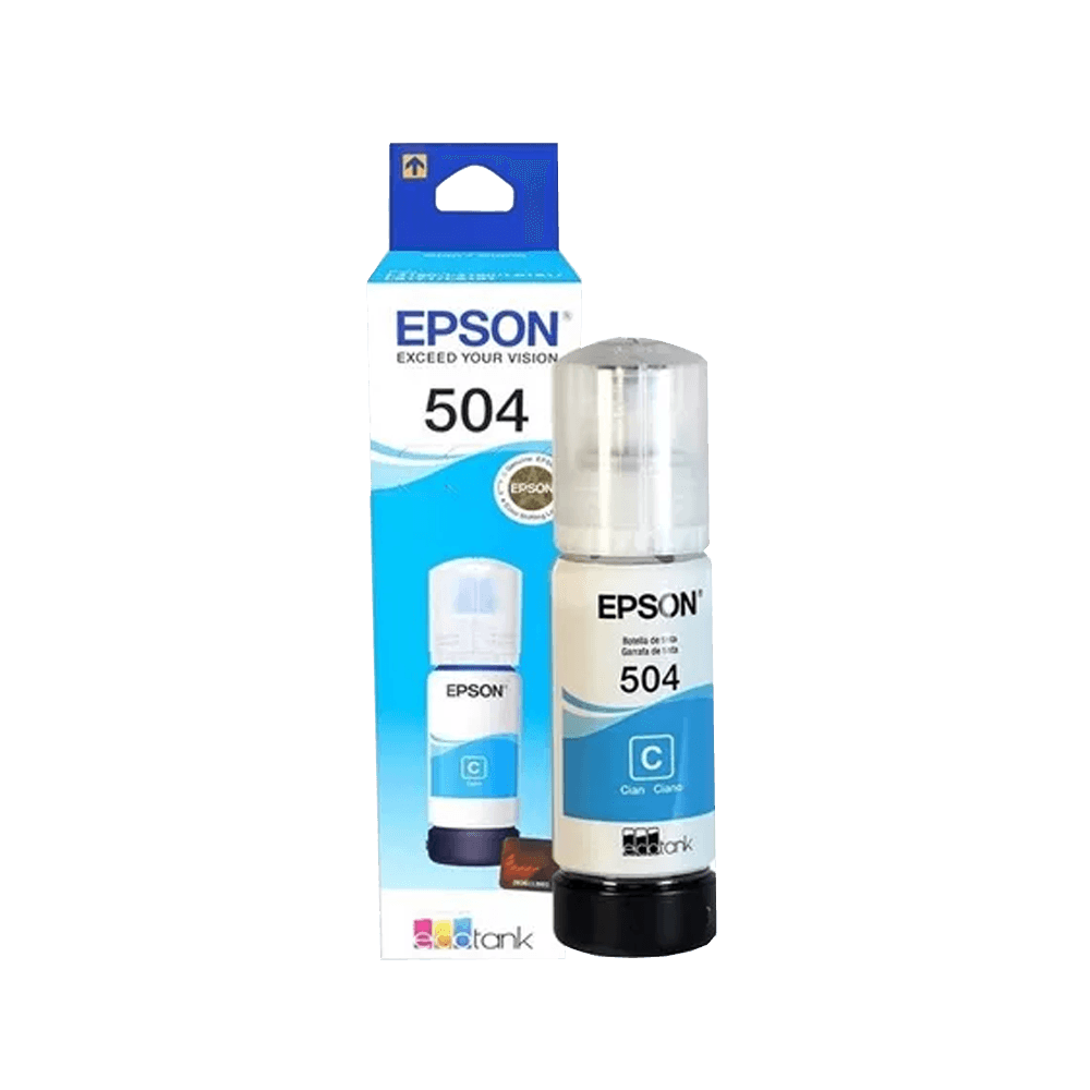 TINTA EPSON T504 220 CIANO  L41XX/L42XX/L61XX T504220-AL 70ML