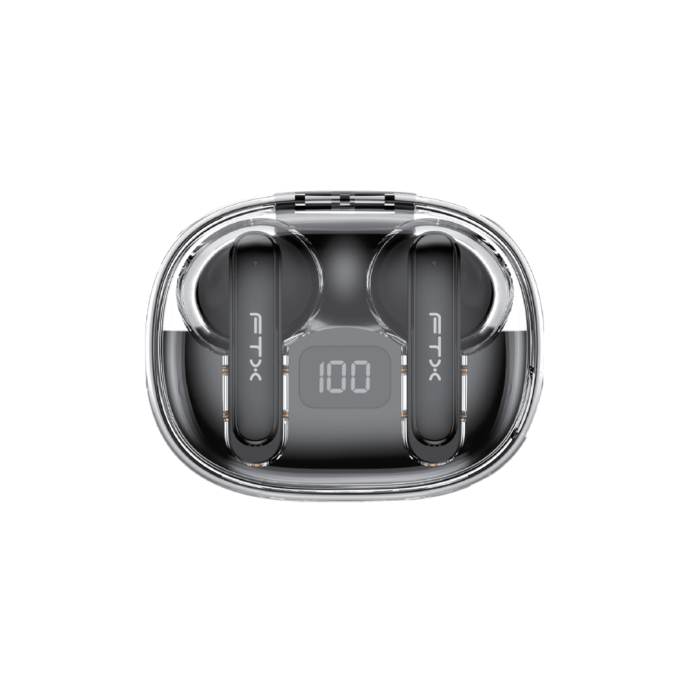 AURICULAR CON MICROFONO FTX E80-BK BT/MIC/ENC/TOUCH/IPX6 NEGRO