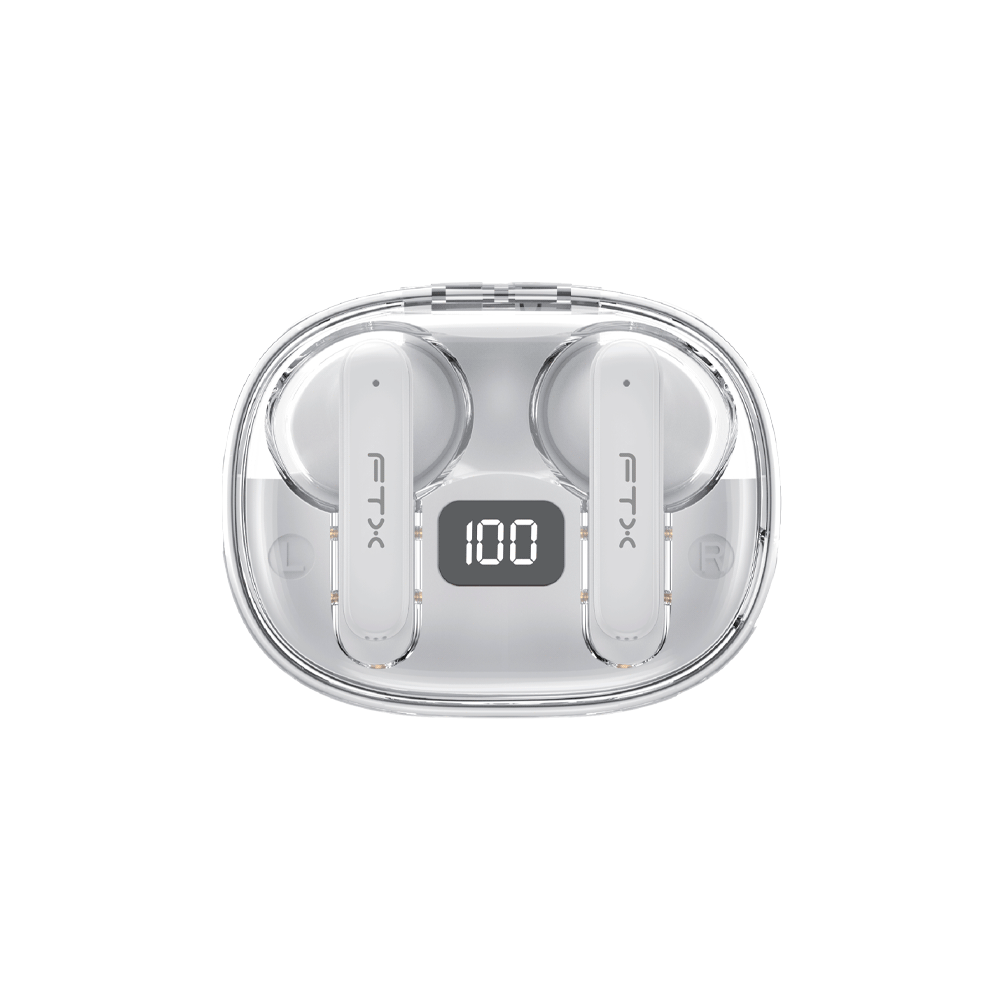 AURICULAR CON MICROFONO FTX E80-WH BT/MIC/ENC/TOUCH/IPX6 BLANCO