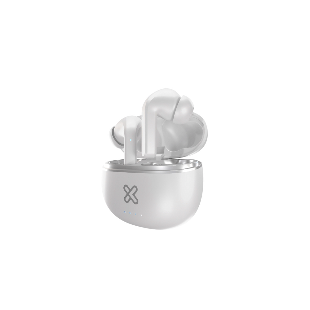 AURICULAR CON MICROFONO KLIP KTE-750WH EDGEBUDSPRO BT/MIC/ANC/TWS/TOUCH/IPX3/BLANCO