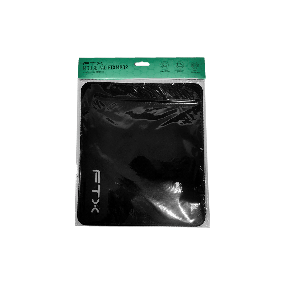 MOUSE PAD FTX FTXMP02 20X24X0.3CM NEGRO