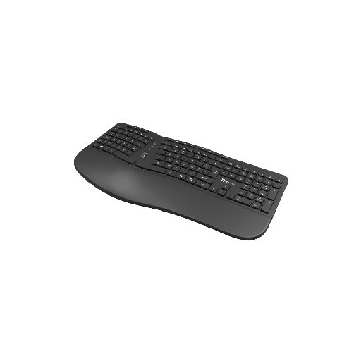 [KBK-530S] TECLADO WIRELES KLIP KBK-530S TRANSCEND ESP/ NEGRO