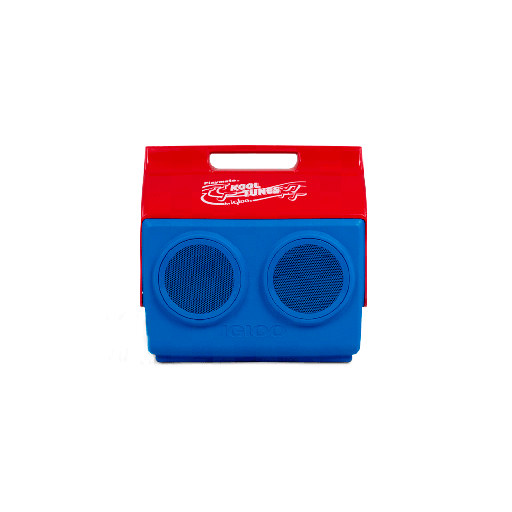 [IGLOO 27775] CONSERVADORA CON PARLANTE IGLOO 13L KOOLTUNES AZUL Y ROJO 27775