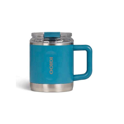 [IGLOO 71233] TAZA TERMICA IGLOO  450ML P/CAFÉ AZUL MODERNO 71233