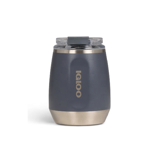 [IGLOO 71237] VASO TERMICO IGLOO 300ML P/VINO CARBONITE C/TAPA 71237
