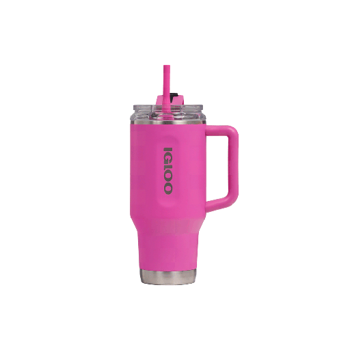 [IGLOO 71363] VASO TERMICO IGLOO 950 ML ICE DYE ROSA C/PAJITA 71363