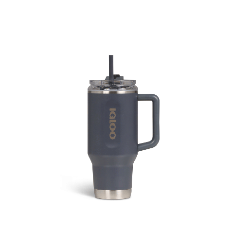 [IGLOO 71222] VASO TERMICO IGLOO 950ML  CARBONITE C/PAJITA 71222
