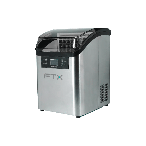 [FTX IM-08] FABRICADORA DE HIELO FTX 180W 220V 2.5L/20KG ACERO INOXIDABLE IM-08