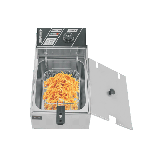 [FTX DF-10] FREIDORA ELECTRICA FTX 10L 2500W 220V CON CESTA ACERO INOXIDABLE DF-10
