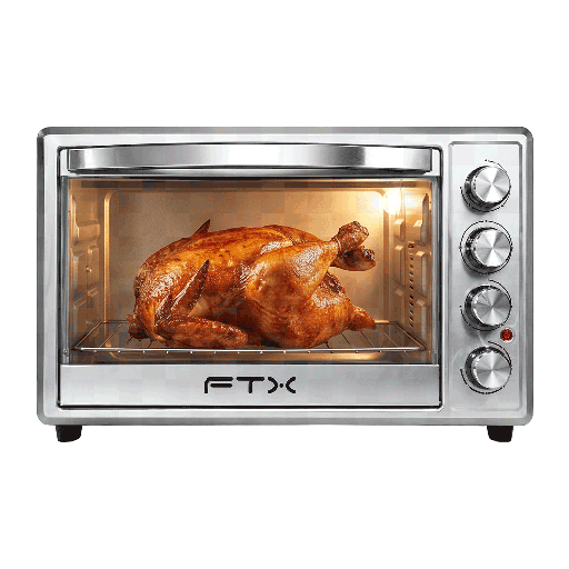[FTX EO2-602S] HORNO ELECTRICO FTX 60L 2500W 220V PLATA EO2-602S