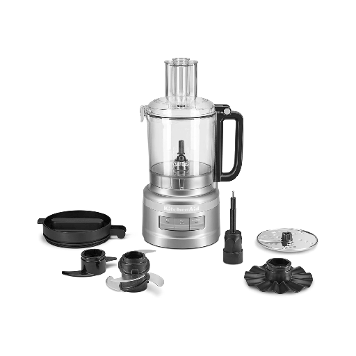 [KFP0920QCU-SILV] PROCESADOR DE ALIMENTOS KITCHENAID K50013-CSIL 250W 120V 9 TAZAS PLATEADO