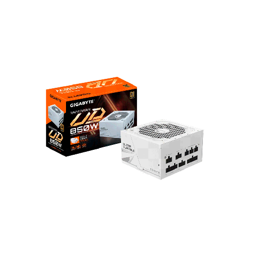 [GP-UD850GM PG5W] FUENTE GIGABYTE 850W 80PLUS GOLD FULL MODULAR BLANCO BIVOLT GP-UD850GM PG5W