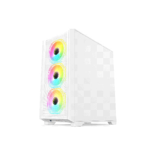 [FTX 702WH] GABINETE GAMER FTX-702WH VIDRIO TEMPLADO MATX/MITX BLANCO
