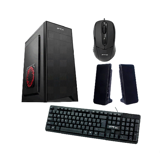 [FTXC7] GABINETE KIT FTXC7 C/FUENTE 600W MOUSE+TECL+SPK/ESP MATX/MITX