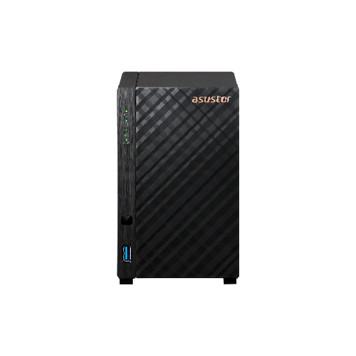 [AS1202T] ALMACENAMIENTO NAS ASUSTOR AS1202T QC 1.7/2BAY/1G/2.5GBLAN/3 USB3.2