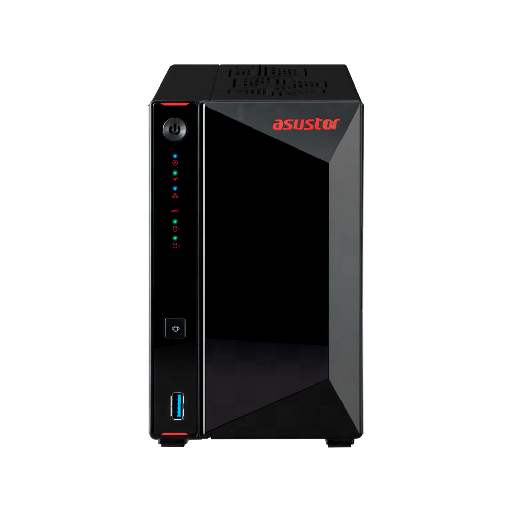 [AS5402T] ALMACENAMIENTO NAS ASUSTOR AS5402T QC2.0/2BAY/4GB/2-GBLAN/HDMI/4M2/3USB3.2