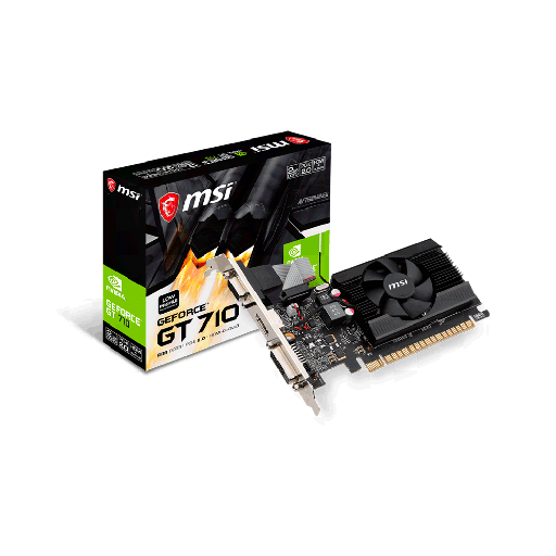 [MSI GT710] PLACA DE VIDEO MSI GT710 2GB DDR3 GT710-2GD3-LP