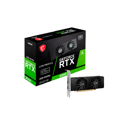 [RTX 3050 LP OC] PLACA DE VIDEO MSI RTX3050 LP OC 6GB GDDR6 912-V812-223