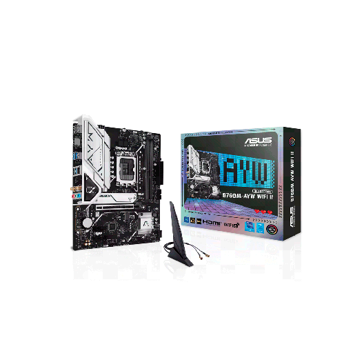 [B760M-AYW WIFI] PLACA MADRE ASUS 1700 B760M-AYW WIFI D4 II S/R/HDMI/2M2/USB3.2/DDR4/MATX
