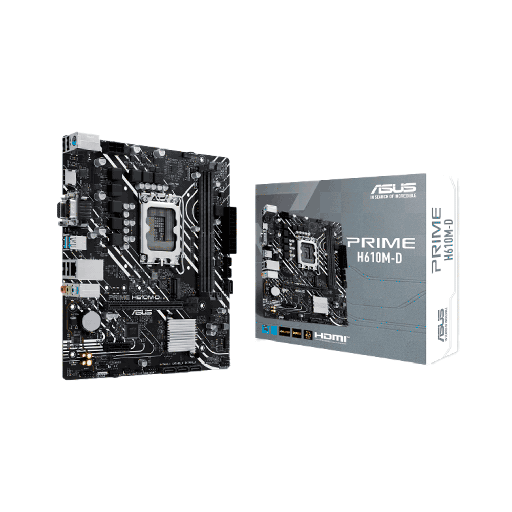 [PRIME H610M-D] PLACA MADRE ASUS 1700 PRIME H610M-D DDR5 V/S/R/HDMI/M2/COM/USB3.2/MATX