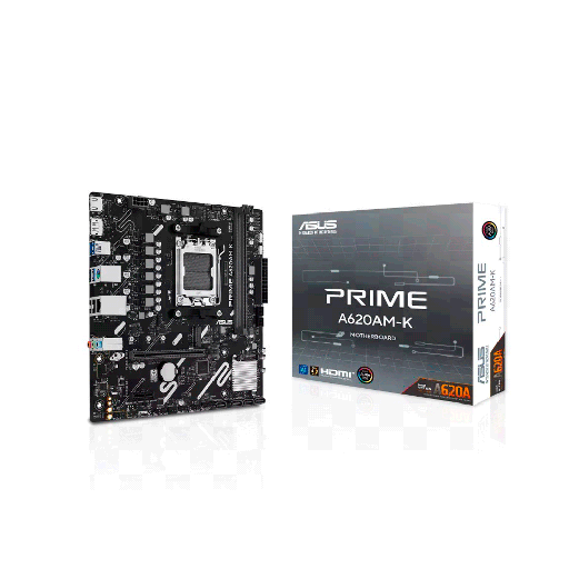 [A620AM-K PRIME] PLACA MADRE ASUS AM5 A620AM-K PRIME DDR5 S/R/HDMI/M2/MATX