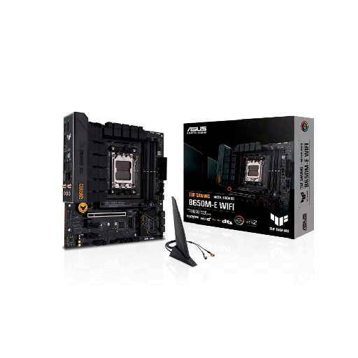 [B650M-E WIFI TU] PLACA MADRE ASUS AM5 B650M-E WIFI TUF GAMING DDR5 S/R/HDMI/2DP/2M2/MATX