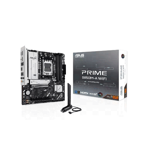 [PRIME B850M-A W] PLACA MADRE ASUS AM5 PRIME B850M-A WIFI DDR5 S/R/HDMI/DP/3M2/USB3.2/MATX