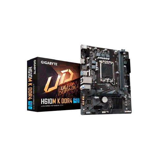 [H610M K DDR4] PLACA MADRE GIGABYTE 1700 H610M K DDR4 S/R/HDMI/M2/USB3.2/MATX