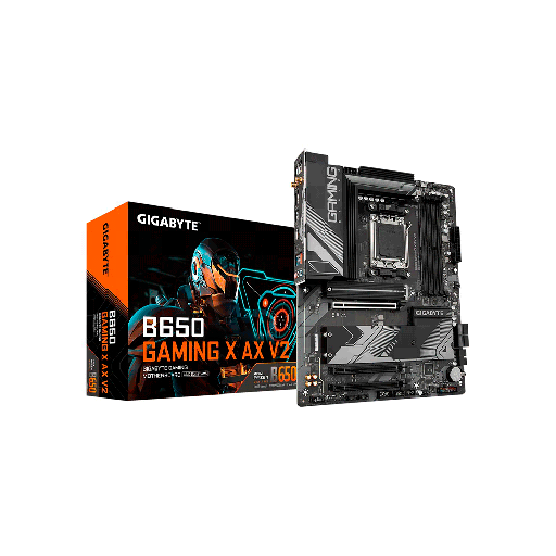 [B650 GAMING X A] PLACA MADRE GIGABYTE AM5 B650 GAMING X AX V2 DDR5 S/R/HDMI/DP/3M2/WIFI/USB/ATX