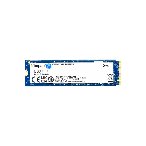 [SNV3S/2000G] SSD M.2 NVME 2TB KINGSTON SNV3S/2000G 6000/5000MB/S PCIE 4.0